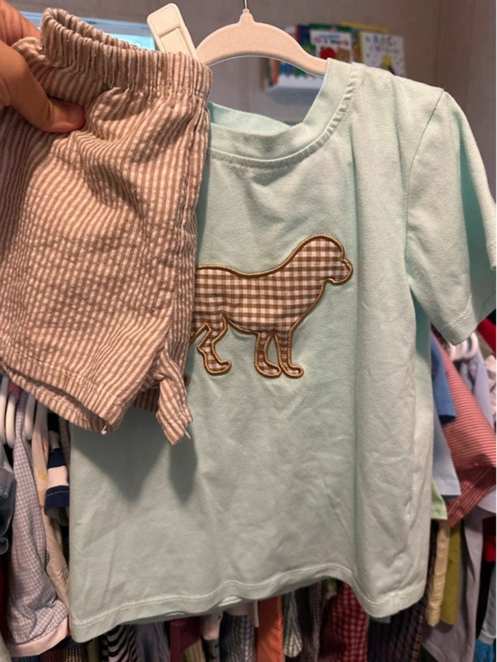 Boy's Dog Short Set